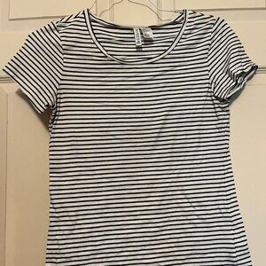 Black and White striped t-shirt